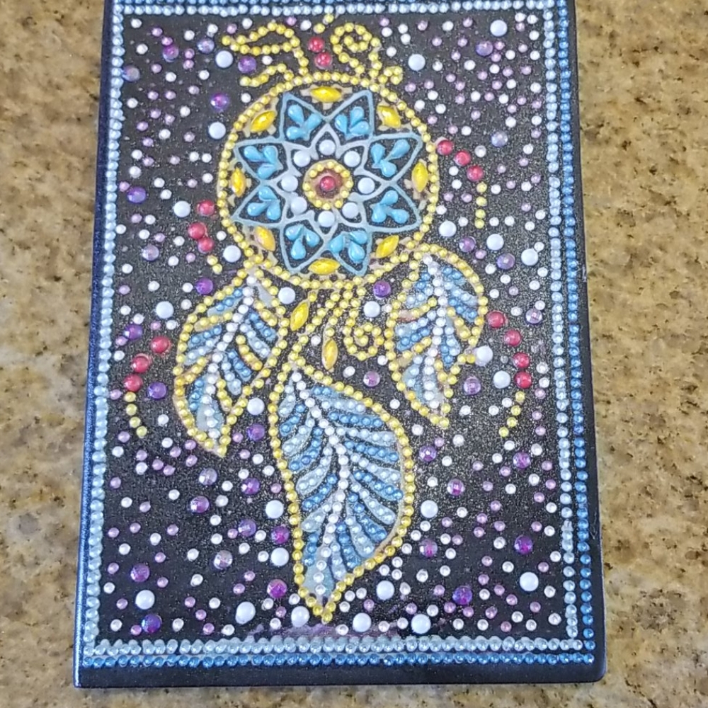 Jeweled Dreamcatcher Soft Leather Notebook/journal